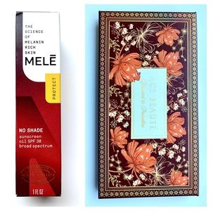 NEW LOT OF 2 Mele No Shade Sunscreen Oil SPF 30 & Ace Beaute Bronzed in Paradise